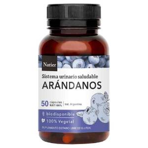 NATIER ARANDANOS 50 CAPSULAS - Oliva Mercado Natural