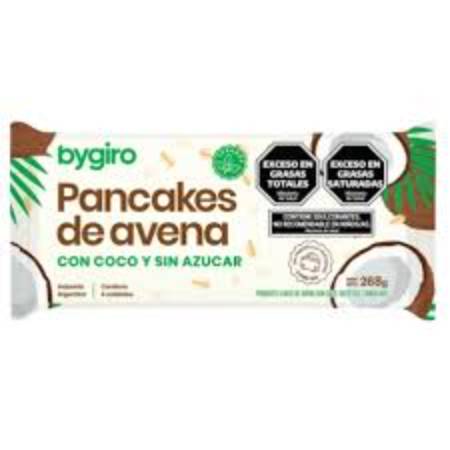 PANCAKES BYGIRO AVENA Y COCO S/AZUCAR 4U - Oliva Mercado Natural